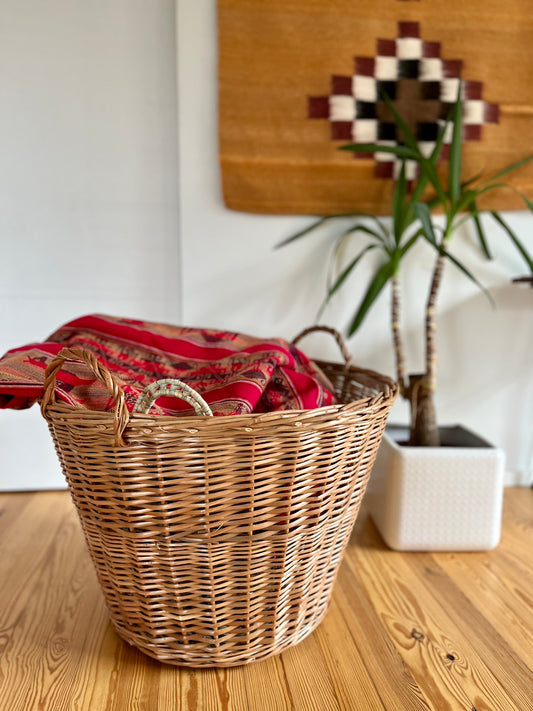 ESTANCIA rattan basket (see delivery below)